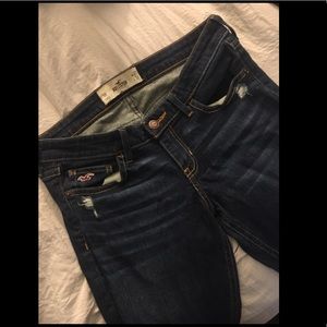 Hollister ripped jeans